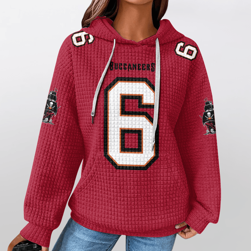 Unisex Tampa Bay B.M 6 Waffle Hoodie