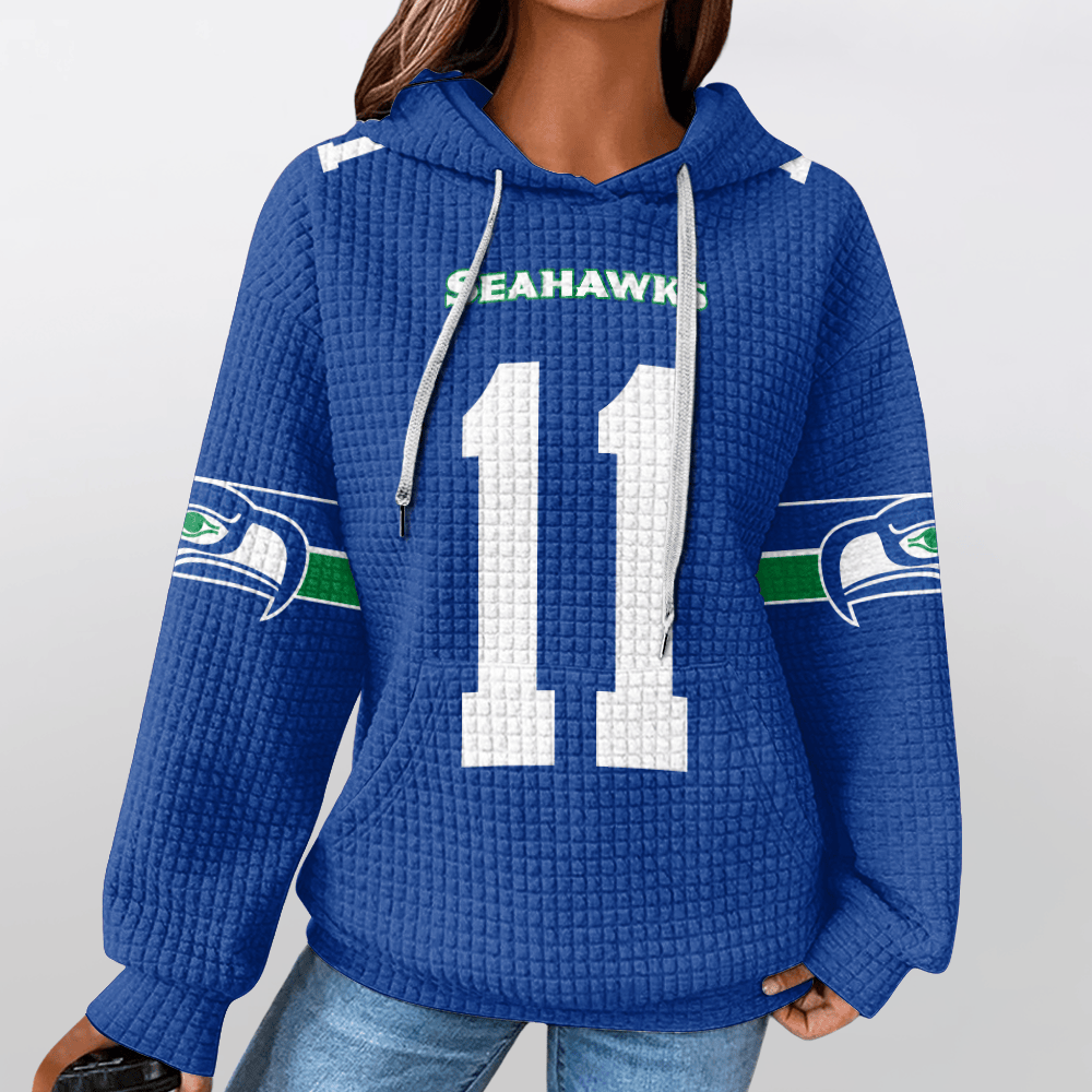 Unisex Seattle S.N 11 Waffle Hoodie