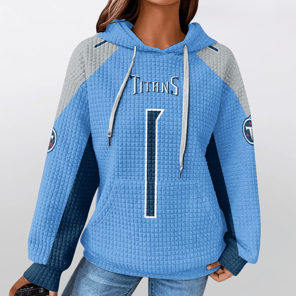 Unisex Tennessee C.W 1 Waffle Hoodie