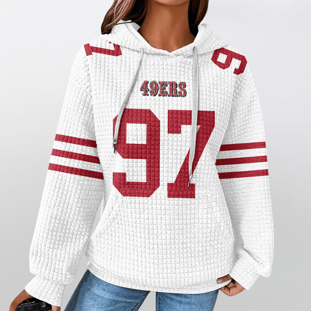 Unisex San Francisco N.B 97 Waffle Hoodie