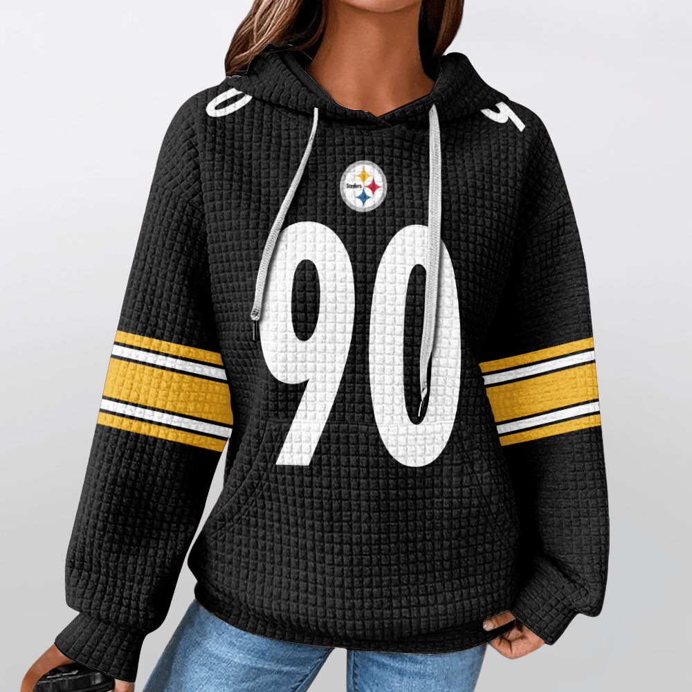 Unisex Pittsburgh T.J.W 90 Waffle Hoodie