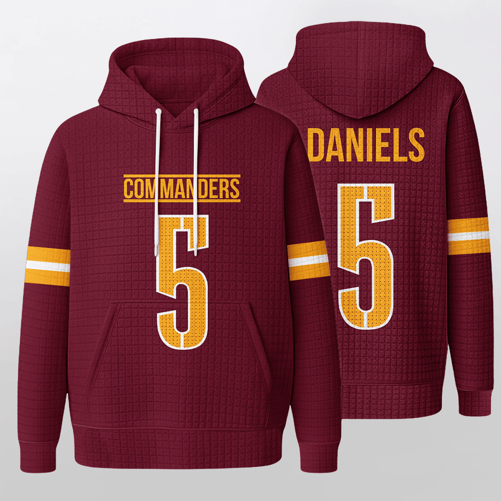 Unisex Washington J.D 5 Waffle Hoodie