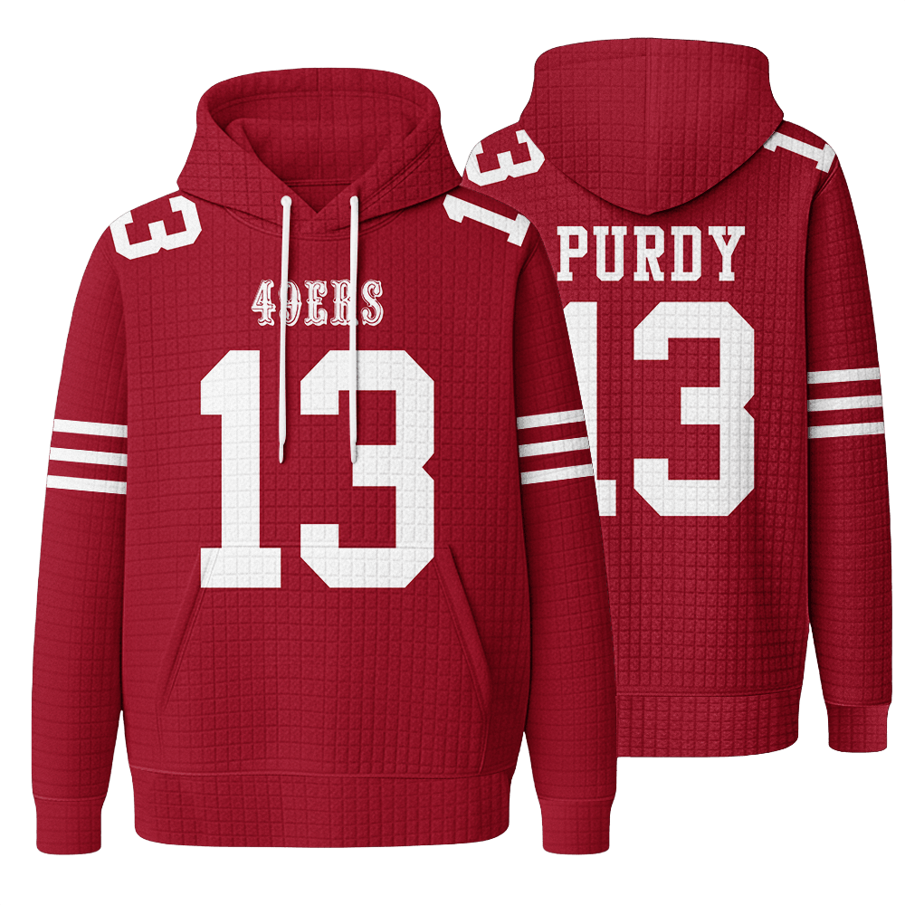 Unisex San Francisco P.B 13 Waffle Hoodie