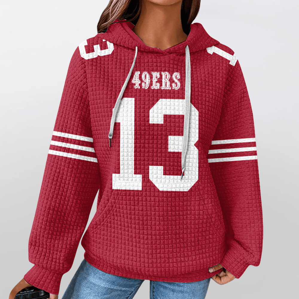 Unisex San Francisco P.B 13 Waffle Hoodie