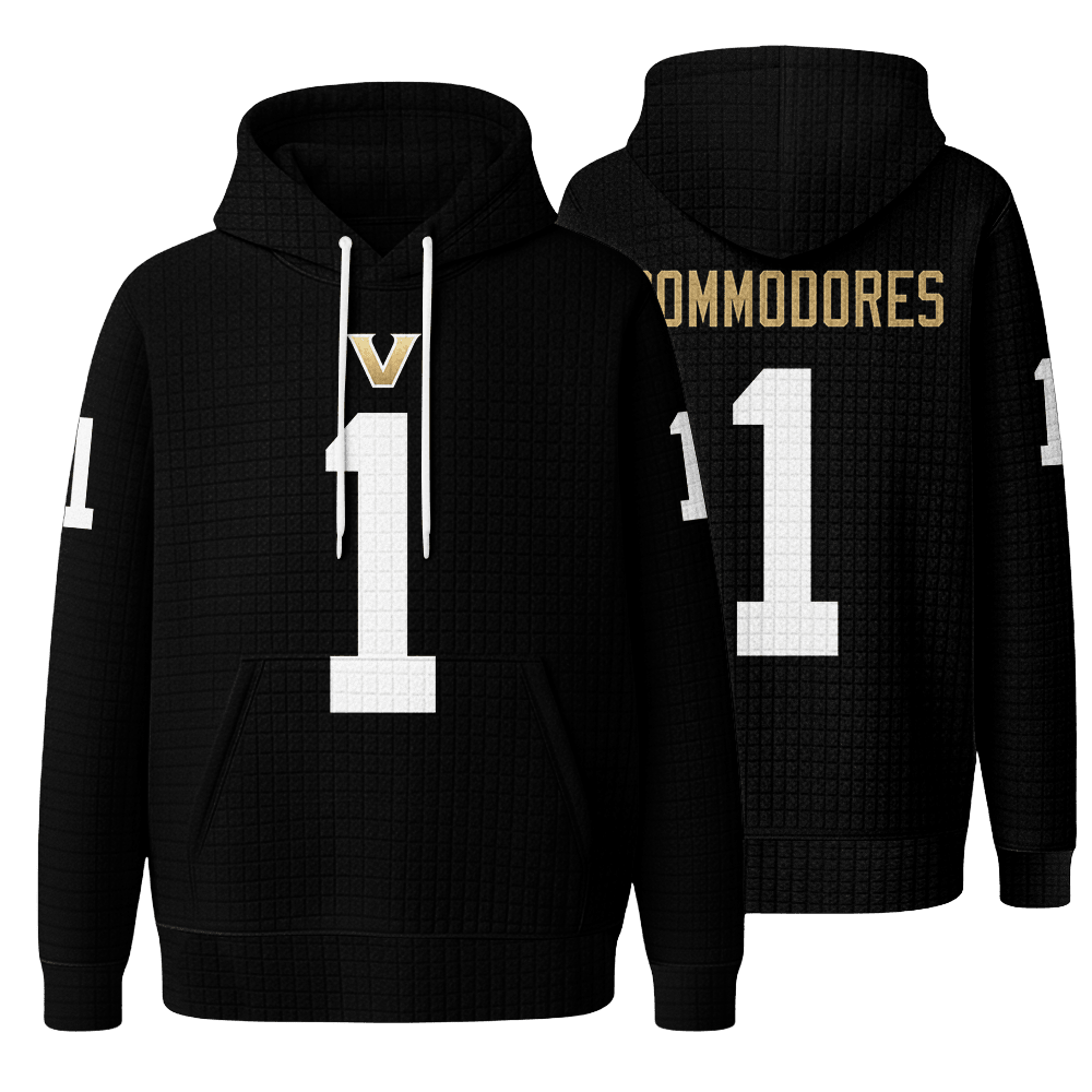 Unisex Vanderbilt #1 Waffle Hoodie