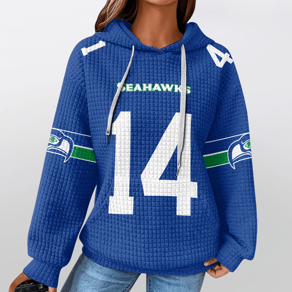 Unisex Seattle S.D 14 Waffle Hoodie
