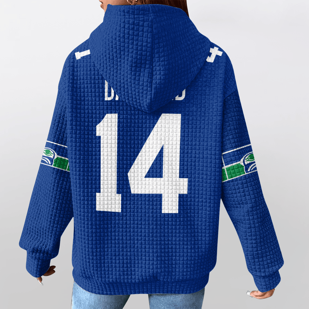 Unisex Seattle S.D 14 Waffle Hoodie