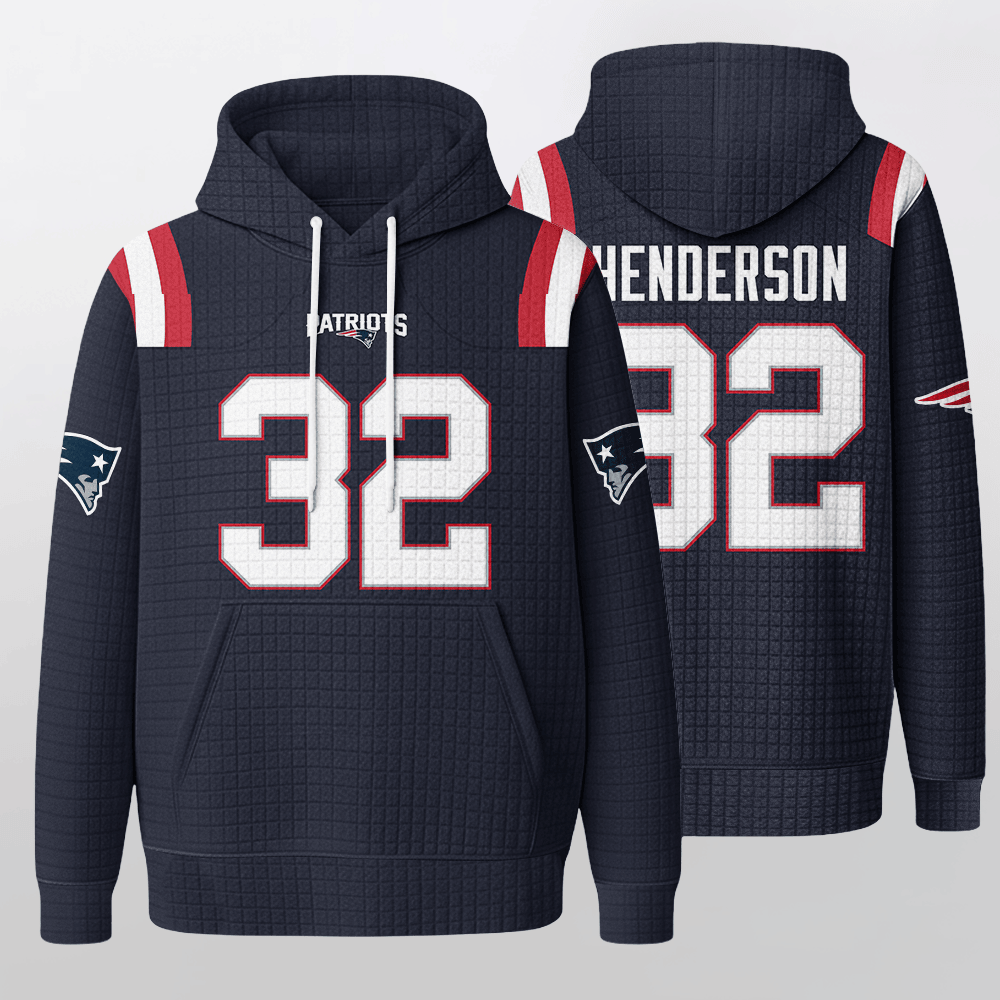 Unisex T.H New England 32 Waffle Hoodie