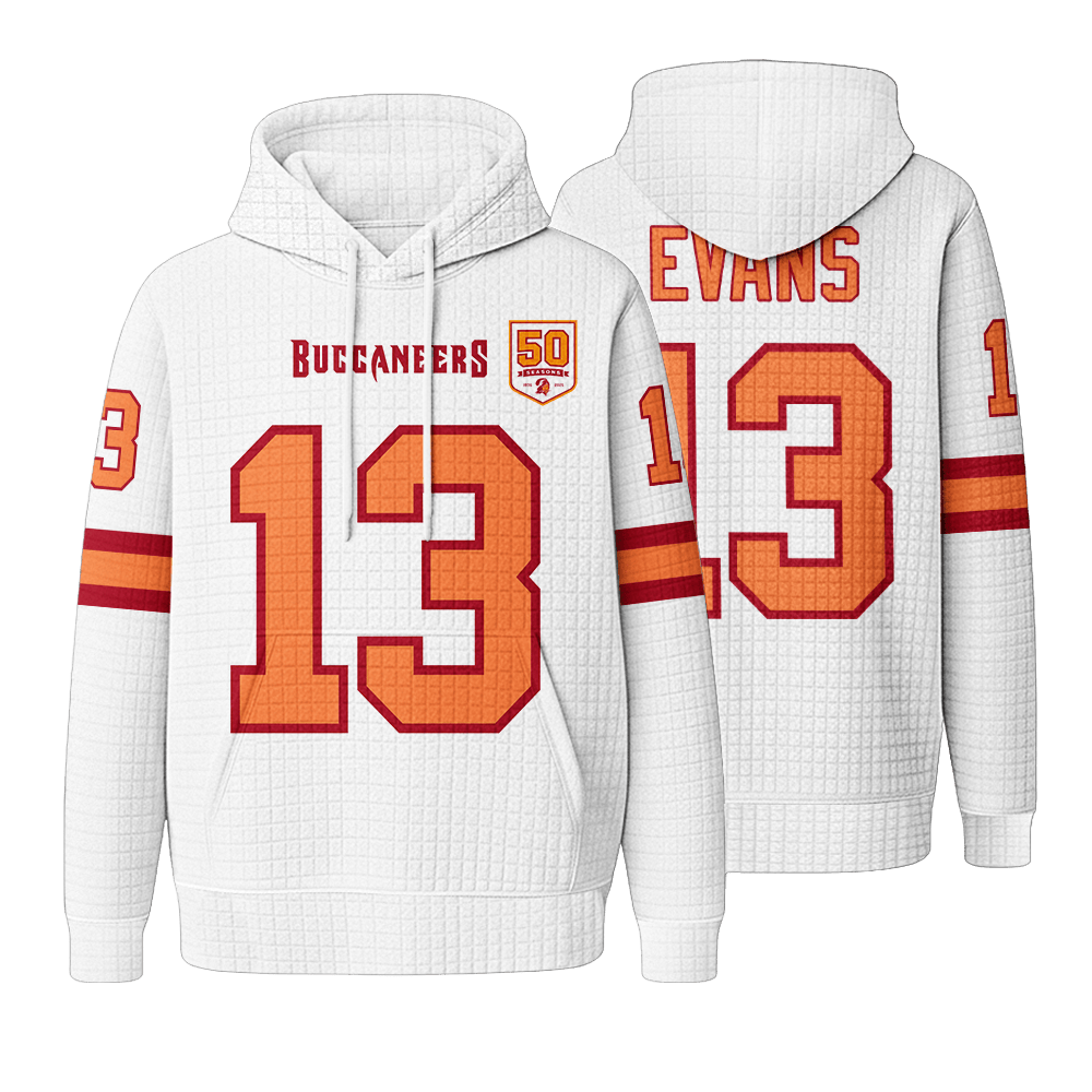 Unisex Tampa Bay M.E 13 Waffle Hoodie