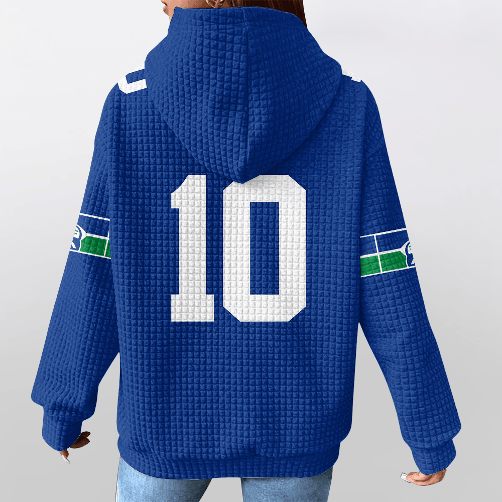 Unisex Seattle C.K 10 Waffle Hoodie