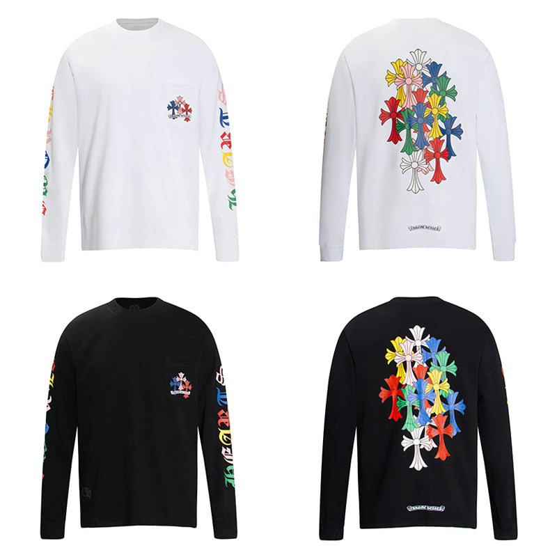 Chrome Hearts Men's Long-Sleeve T-shirt Sweatshirt K8003